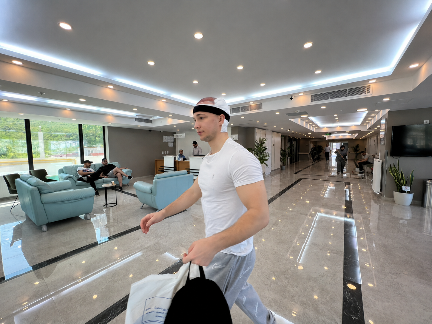 Reception lobby