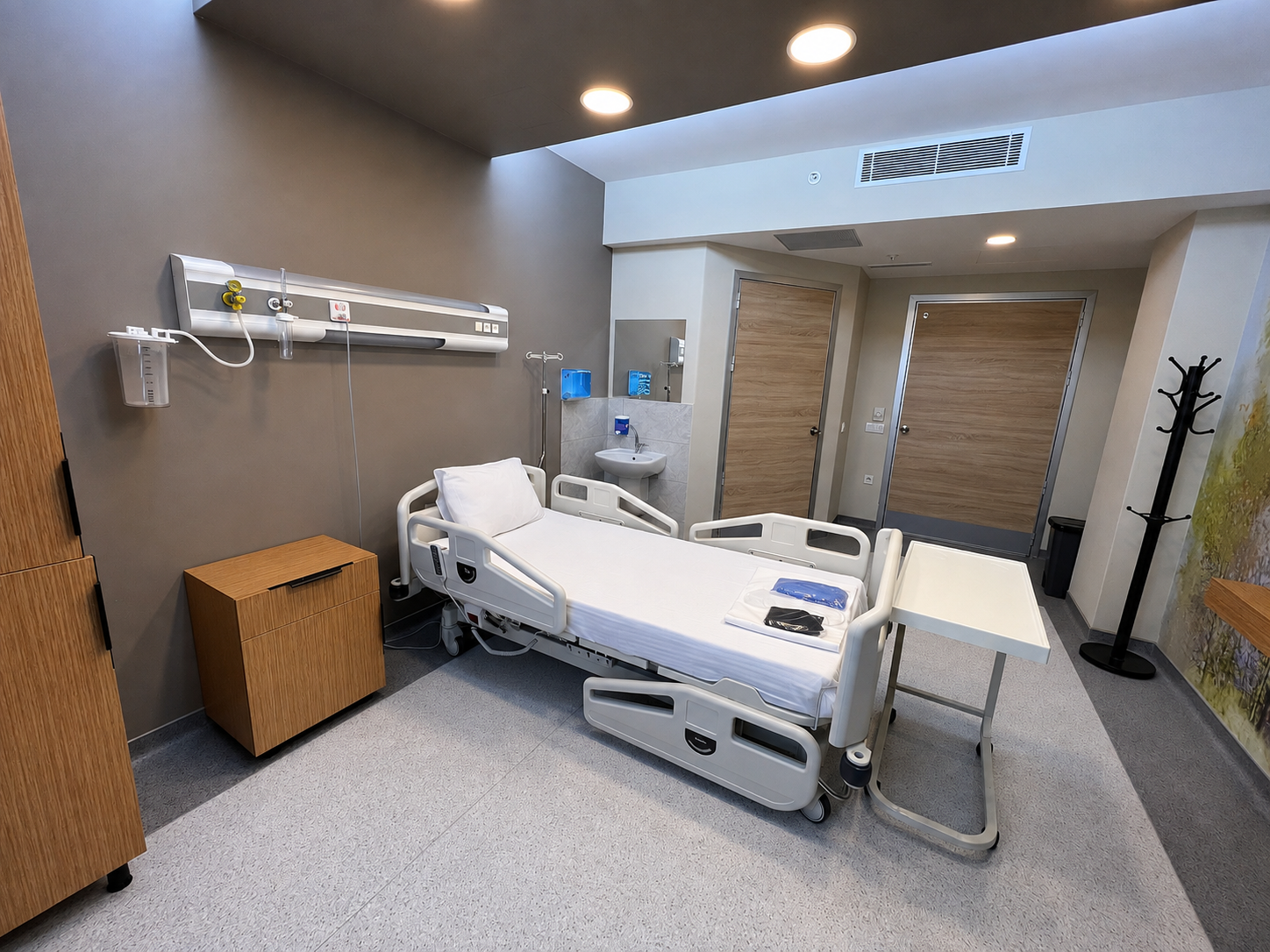Private patient room
